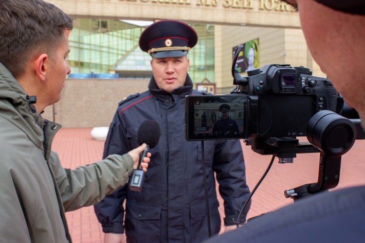 Журналисты челябинского телеканала рассказали о работе вневедомственной охраны Росгвардии