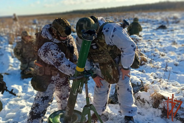 На Южном Урале артиллеристы Росгвардии отточили мастерство управления огнем