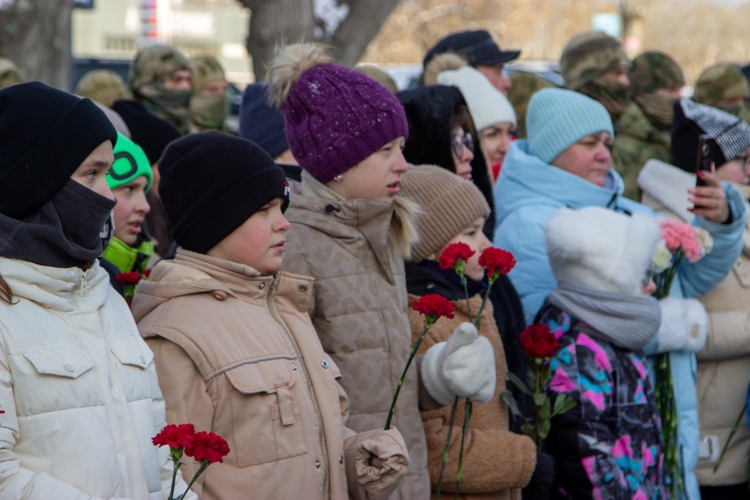В Челябинске открыли интерактивную доску памяти погибшим спецназовцам