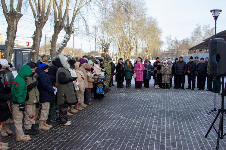 В Челябинске открыли интерактивную доску памяти погибшим спецназовцам
