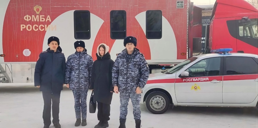 В Снежинске росгвардейцы присоединились к донорской акции «От сердца к сердцу»