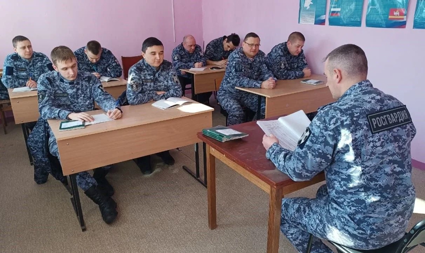 На Южном Урале росгвардейцы провели мероприятия ко Дню космонавтики