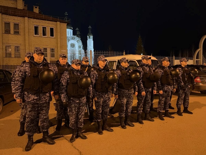 Росгвардейцы обеспечили правопорядок на Пасхальных богослужениях в Челябинской области