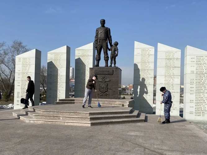На Южном Урале росгвардейцы участвуют в акции «На страже памяти»