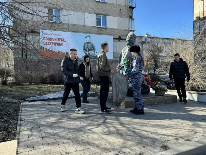 На Южном Урале росгвардейцы участвуют в акции «На страже памяти»