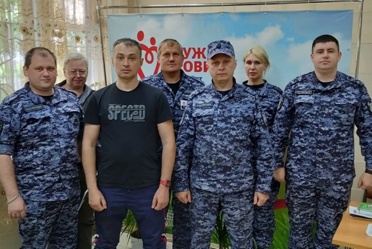 Росгвардейцы присоединились к донорской акции «От сердца к сердцу» на Южном Урале