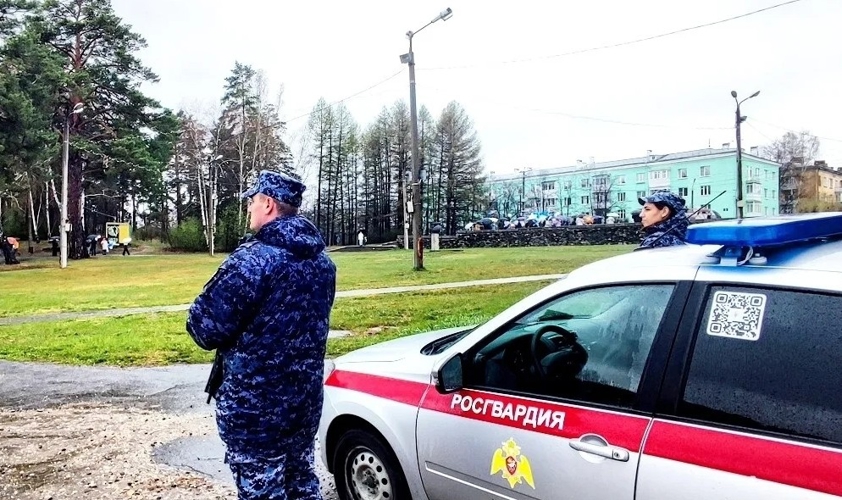 На Южном Урале росгвардейцы обеспечили охрану порядка во время празднования Дня весны и труда