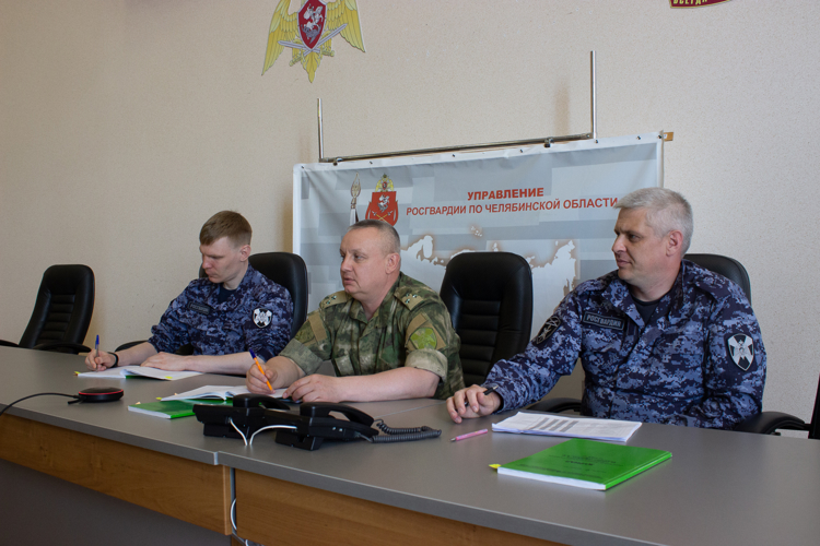 В управлении Росгвардии по Челябинской области стартовала итоговая проверка