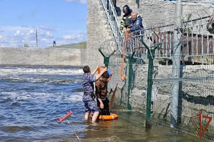 На Южном Урале росгвардейцы спасли тонущего подростка
