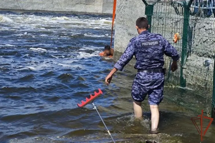 На Южном Урале росгвардейцы спасли тонущего подростка