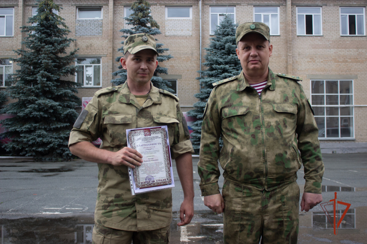 В Управлении Росгвардии по Челябинской области завершились военные сборы граждан, пребывающих в запасе