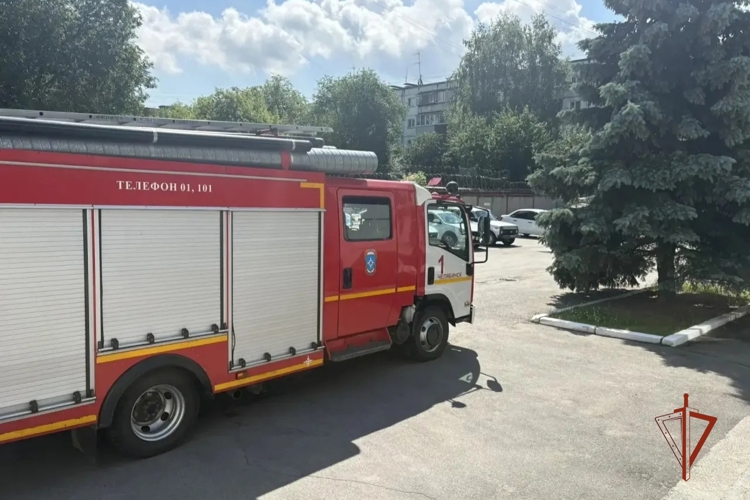 В Челябинске состоялись совместные пожарно-тактические учения Росгвардии и МЧС