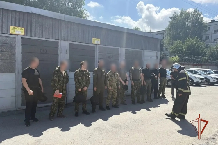 В Челябинске состоялись совместные пожарно-тактические учения Росгвардии и МЧС
