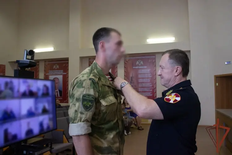 На Южном Урале росгвардейцы удостоены государственных наград и воинских званий