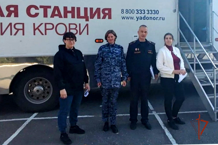 Росгвардия поддержала донорское движение на Южном Урале